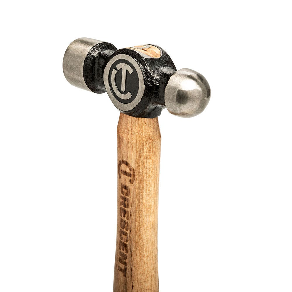 CRESCENT 16oz Ball Pein Wood Hammer CHWBP16