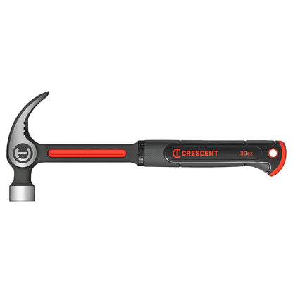 CRESCENT 20oz Steel Curved Claw Hammer CHSGPC20