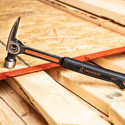 CRESCENT 20oz Steel Rip Claw Hammer CHSGP20