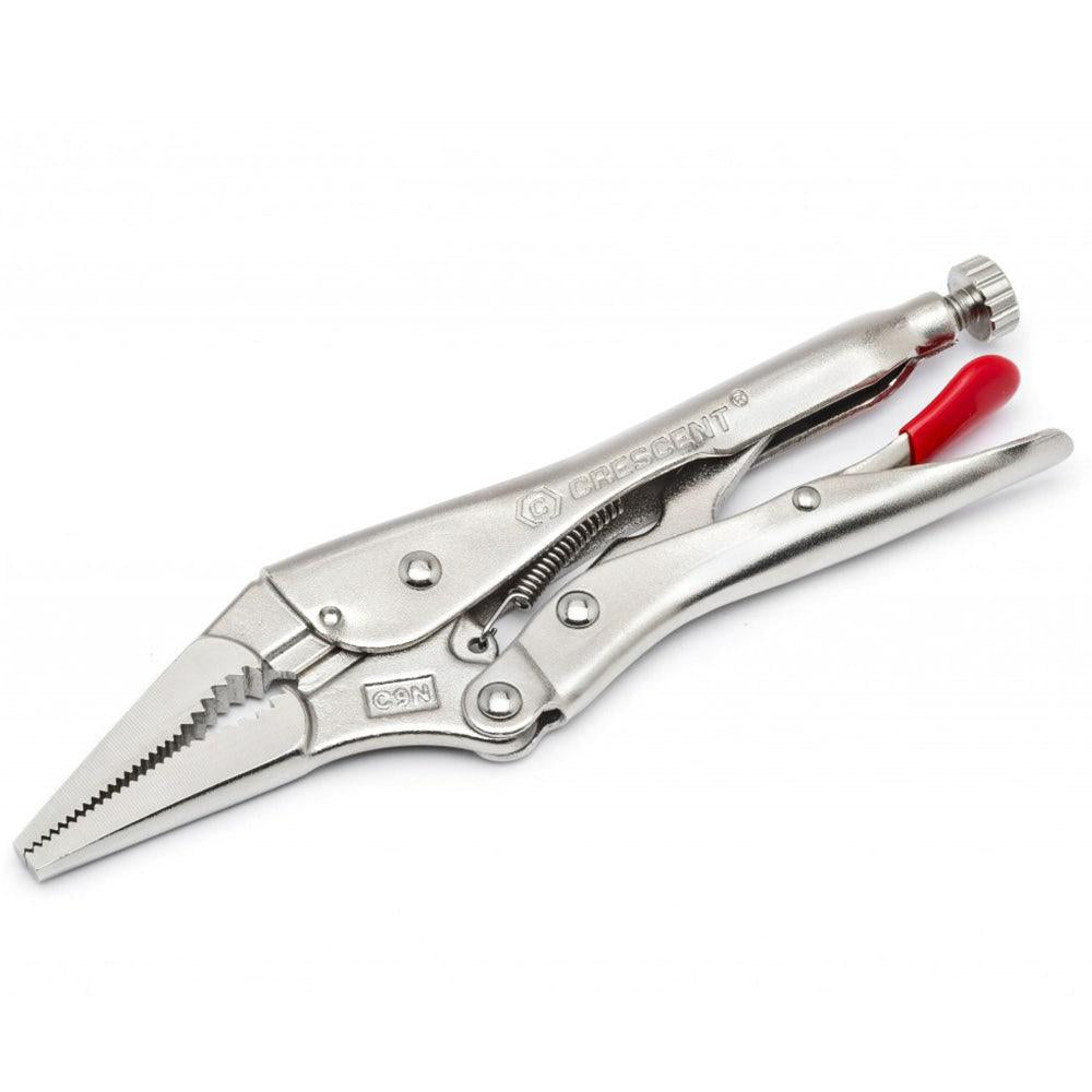 CRESCENT 230MM 9 Long Nose Locking Pliers w Wire Cutter C9NVN-08