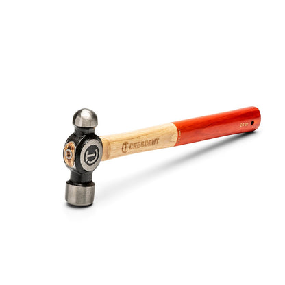 CRESCENT 24oz Ball Pein Wood Hammer CHWBP24