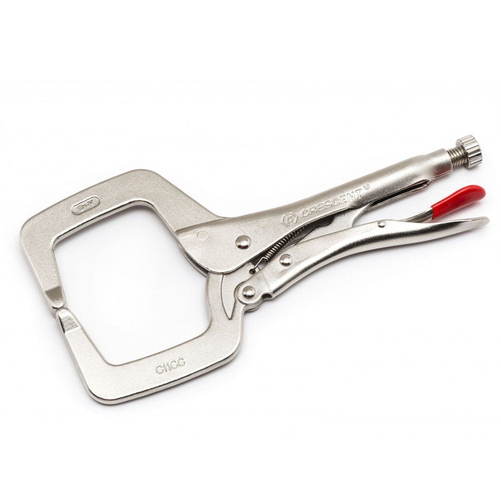 CRESCENT 280MM 11 Locking C-Clamp With Regular Tips C11CCVN