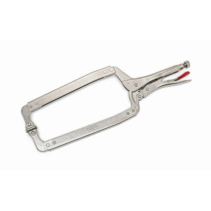 CRESCENT 450MM 18 Locking C-Clamp With Swivel Pads C18CCSN