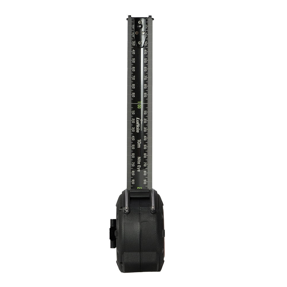 CRESCENT LUFKIN 10m x 32mm Shockforce Nite Eye Gen 2 Tape Measure - Black G2NE1032M