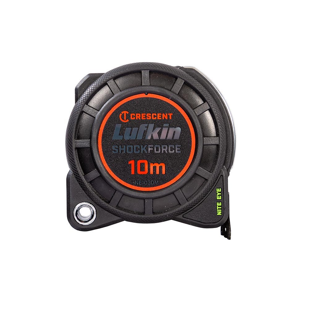 CRESCENT LUFKIN 10m x 30mm Shockforce Nite Eye Gen 1 Tape Measure NE1030M