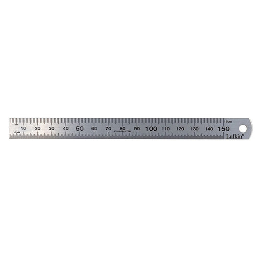CRESCENT LUFKIN 150 x 15mm Stainless Steel Ruler LSR150