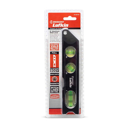CRESCENT LUFKIN 230mm Aluminium Billet Level LBL1100-02