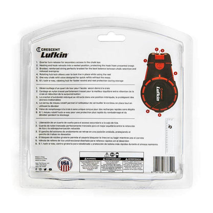 CRESCENT LUFKIN 30m Overmold Chalk Reel w 3oz Red Chalk CL100R