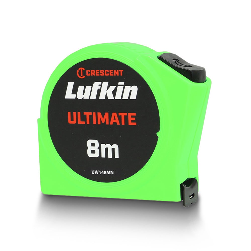 CRESCENT LUFKIN 8m X 25mm Ultimate Tape Measure UW148MN
