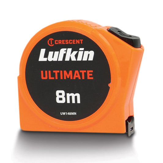CRESCENT LUFKIN 8m X 25mm Ultimate Tape Measure UW148MN