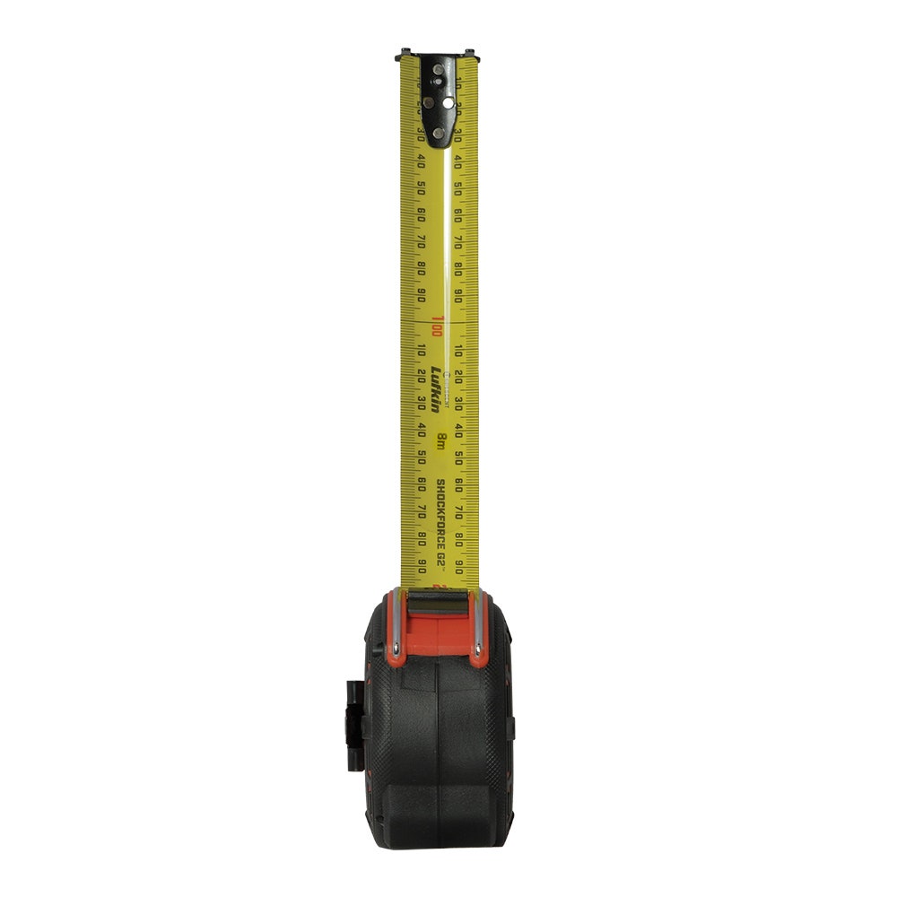 CRESCENT LUFKIN 8m x 32mm Shockforce Gen 2 Tape Measure - Yellow G2SF832M
