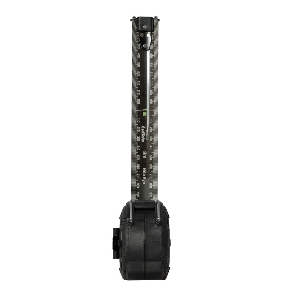 CRESCENT LUFKIN 8m x 32mm Shockforce Nite Eye Gen 2 Magnetic Tape Measure - Black G2MAGNE832M