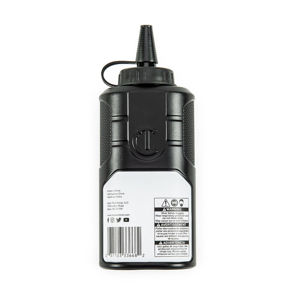 CRESCENT LUFKIN 8oz Chalk in Bottle Black CB08BL