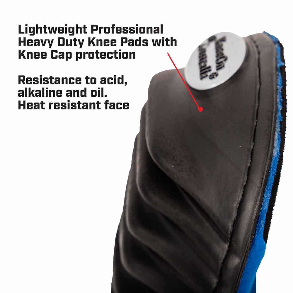 CRESCENT LUFKIN Professional Knee Protectors Blue Black LPPB
