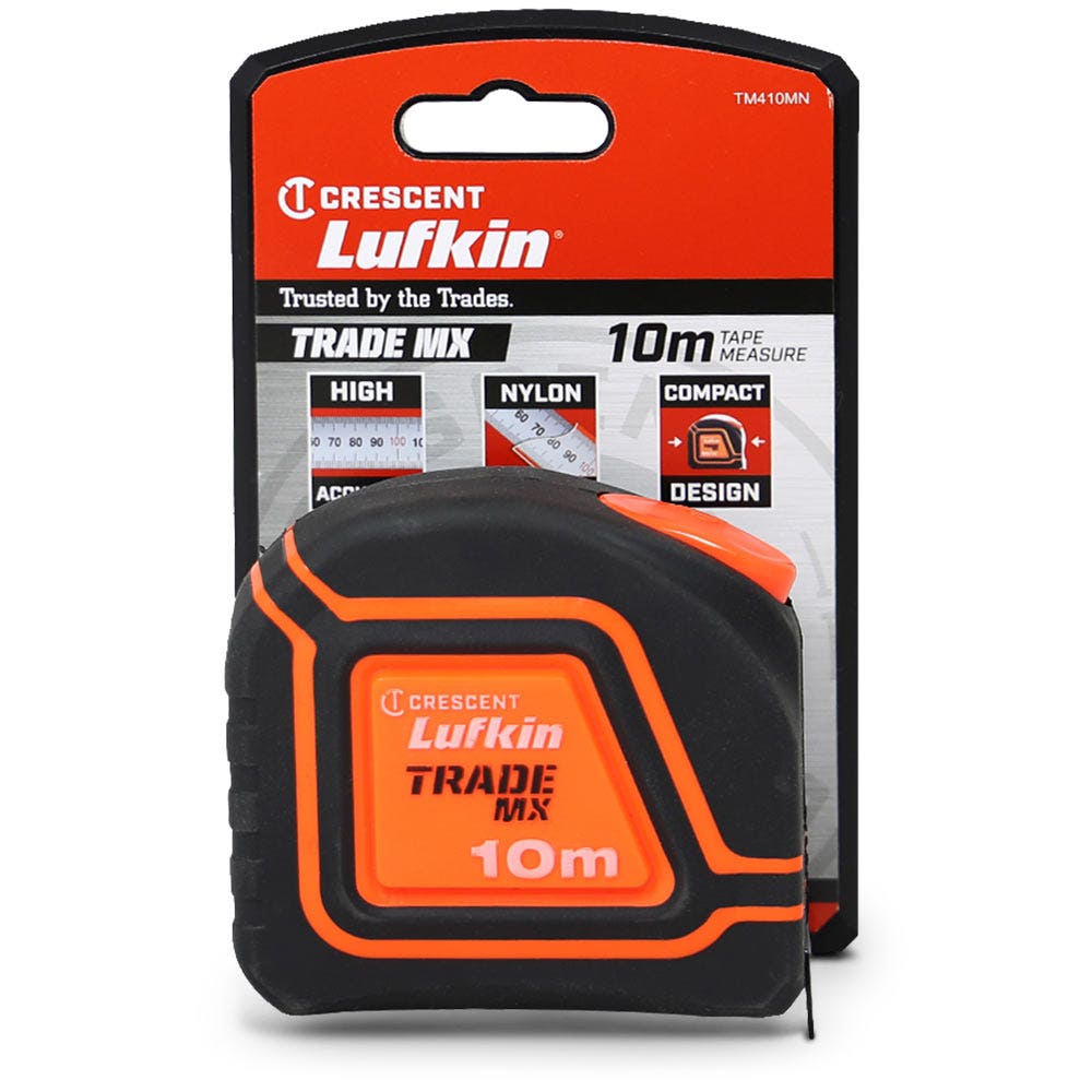 CRESCENT LUFKIN Trade Mx 10m x 25mm Tape Measure TM410MN