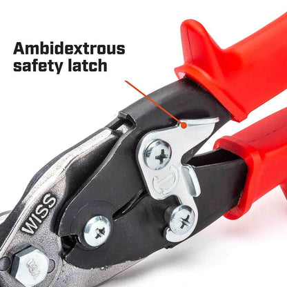 CRESCENT WISS 248mm Left Cut Tin Snips M1RAU