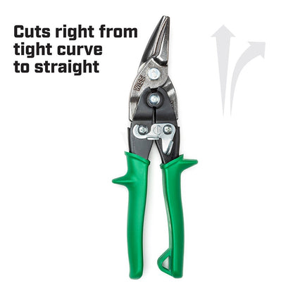CRESCENT WISS 248mm Right Cut Tin Snips M2RAU