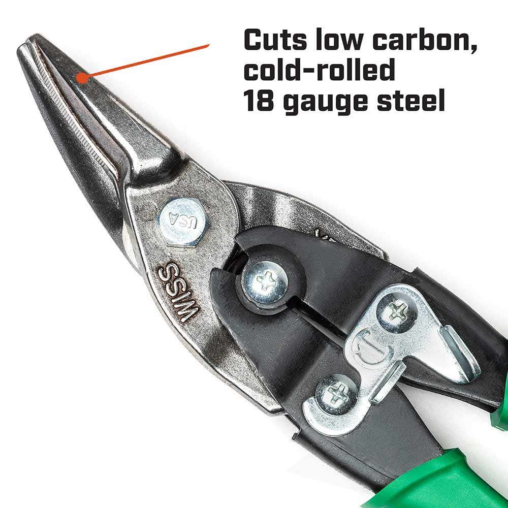 CRESCENT WISS 248mm Right Cut Tin Snips M2RAU