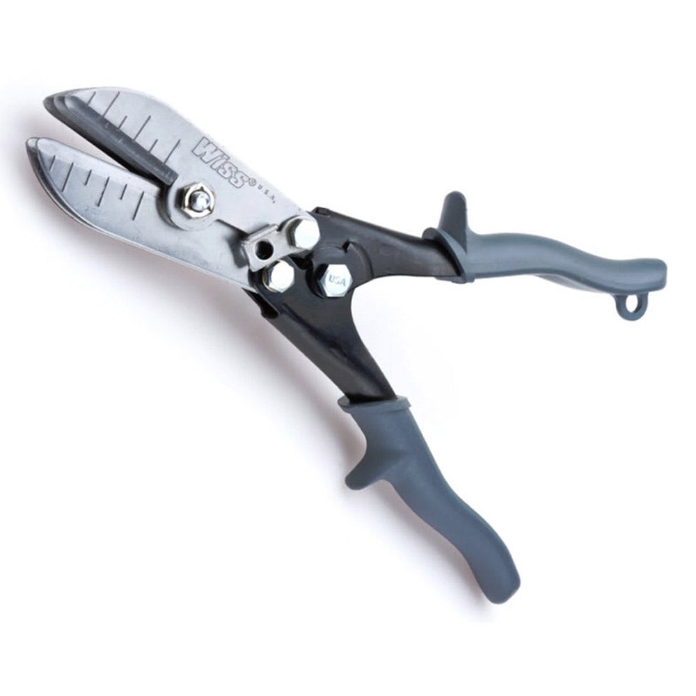 CRESCENT WISS 248mm 9-3 4 Hvac Long 5-Blade Hand Crimper WC5LN