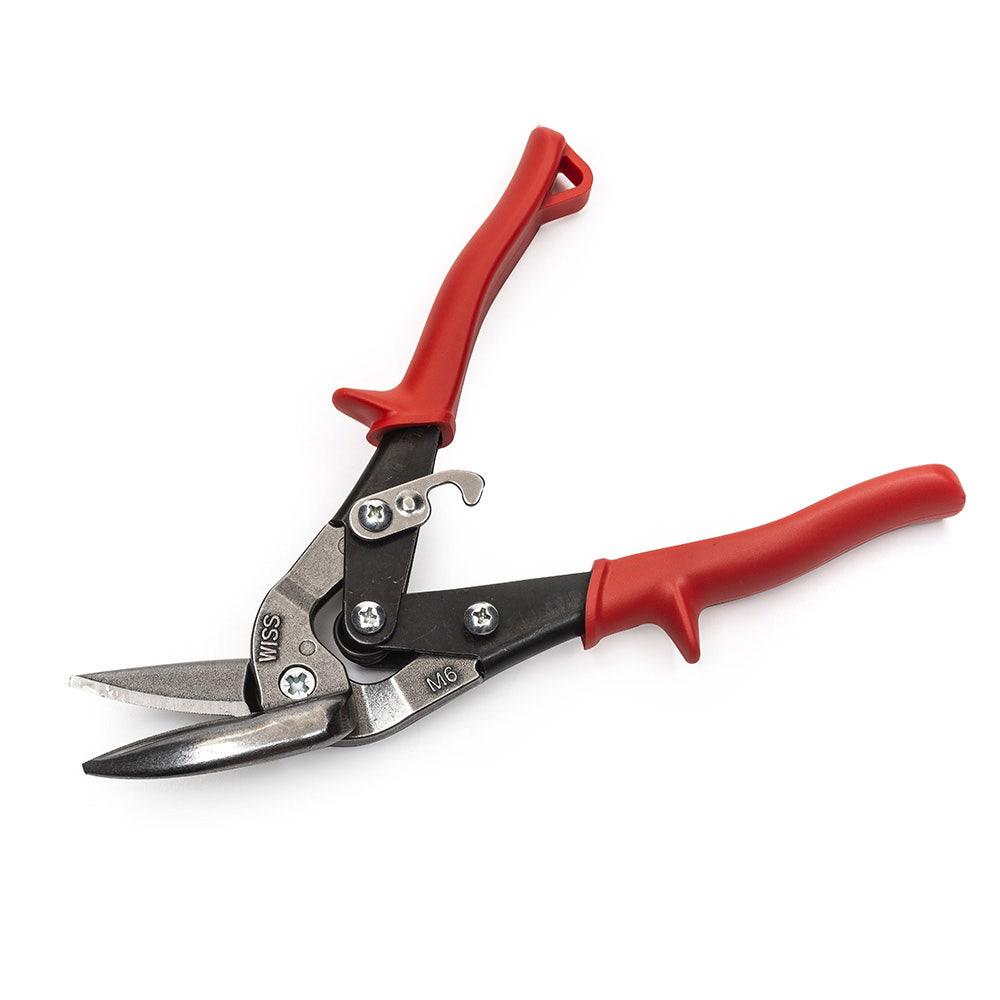 CRESCENT WISS Metalmaster 235mm 9-1 4 Offset Straight And Left Cut Aviation Snip MR6