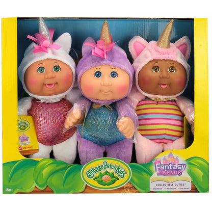 Cabbage Patch Kids Cuties 3 Pack Fantasy