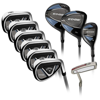 Callaway Men's 10 Piece Golf Club Set Right Handed Regular Flex Steel Iron Shafts