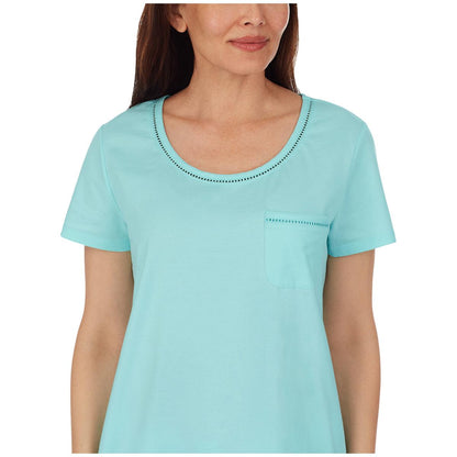 Carole Hochman Pyjama Set 4pc Aqua
