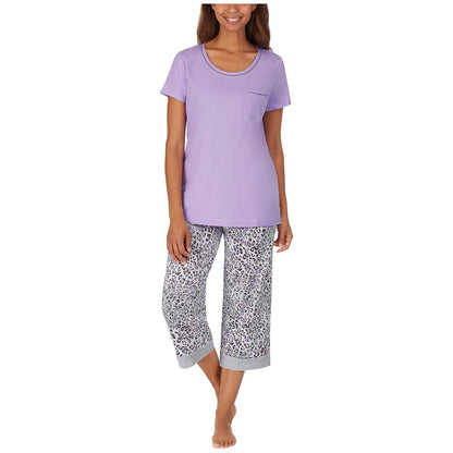 Carole Hochman Pyjama Set 4pc Aqua