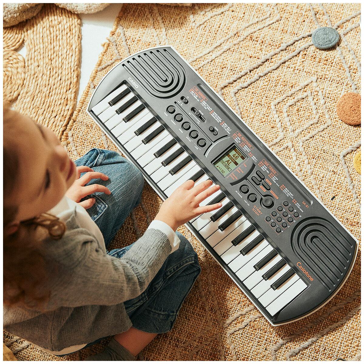 Casio Casiotone 44 Key Portable Mini Keyboard SA81