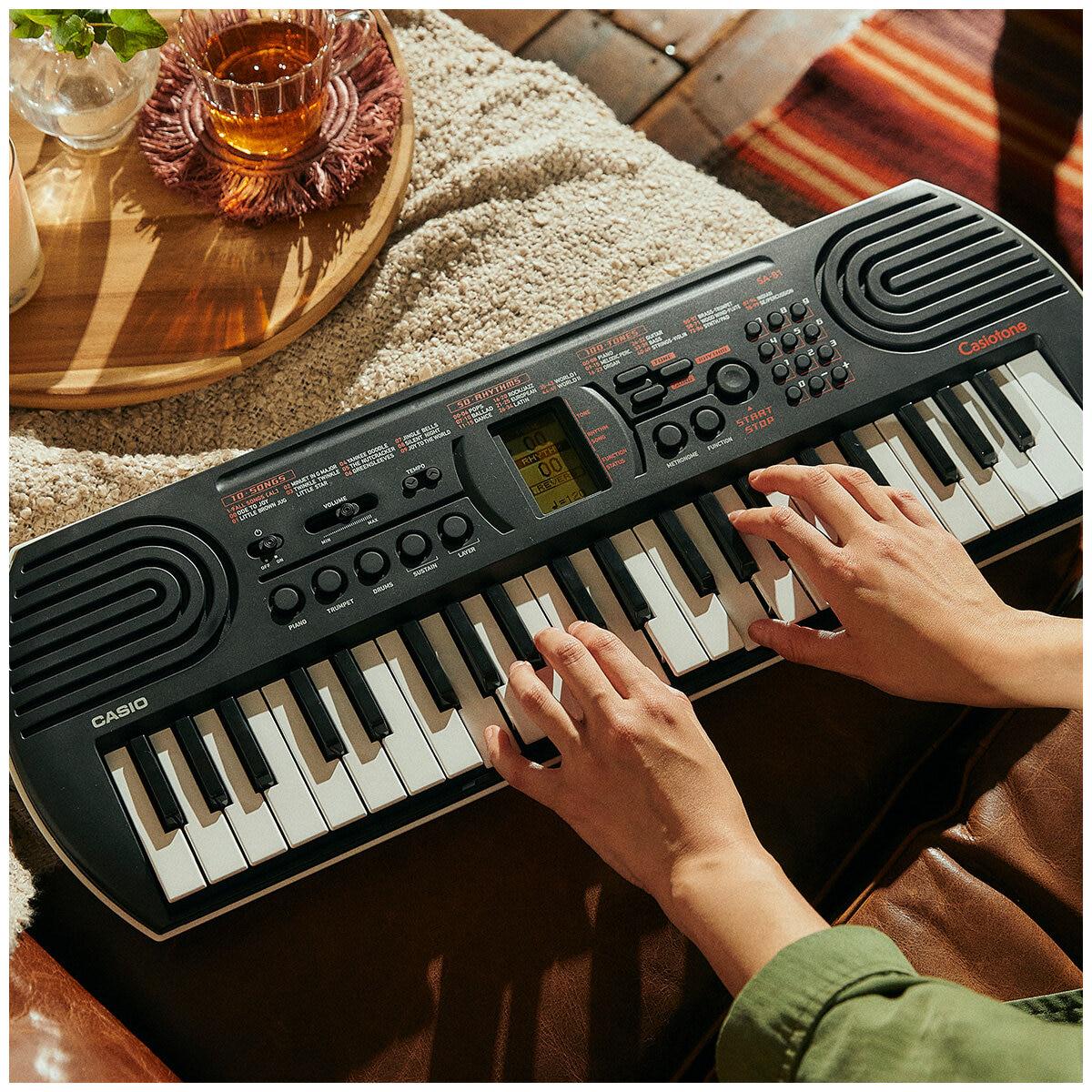 Casio Casiotone 44 Key Portable Mini Keyboard SA81