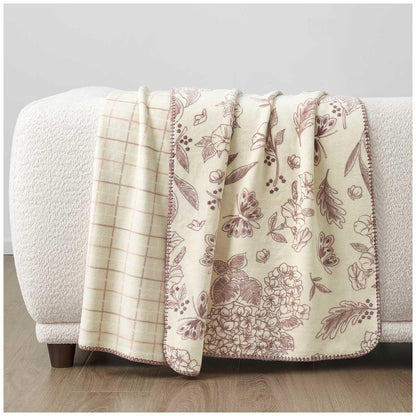 Casual Living Reversible Plush Throw 127 x 177cm Colette