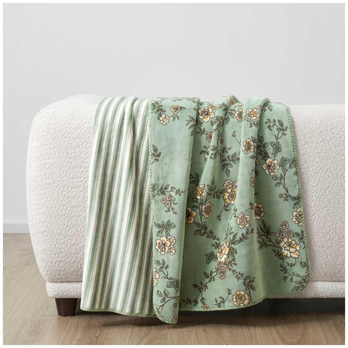 Casual Living Reversible Plush Throw 127 x 177cm Colette