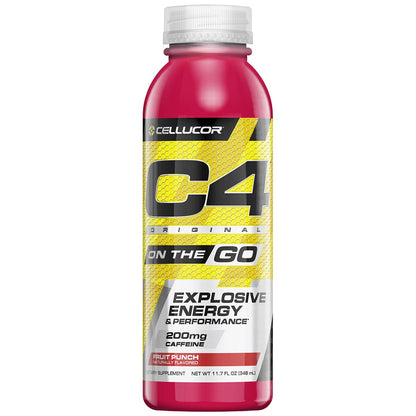 Cellucor C4 On The Go Pre-Workout 12 x 346ml