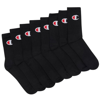 Champion 1/4 Crew Men's Sock 8 Pack