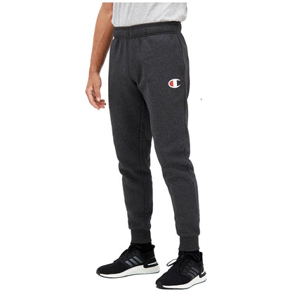 Champion Men's C Logo Cuff Pants Navy