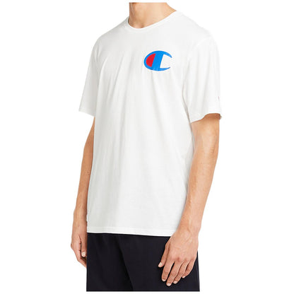 Champion Men's C Logo Tee White