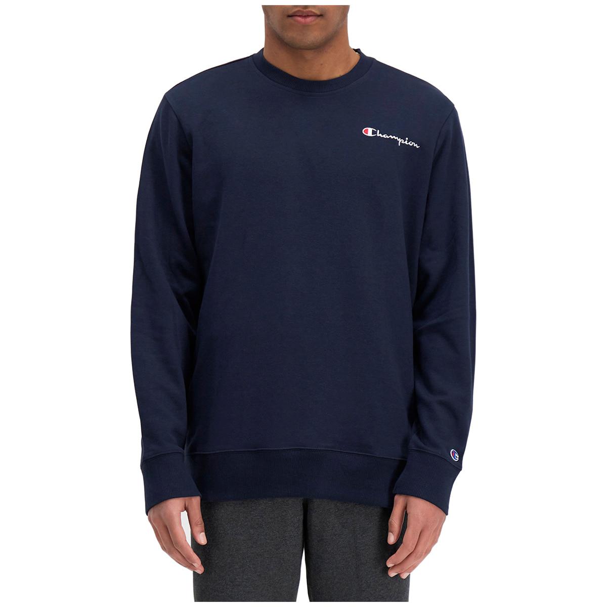 Champion Men's Crew Sweater Navy