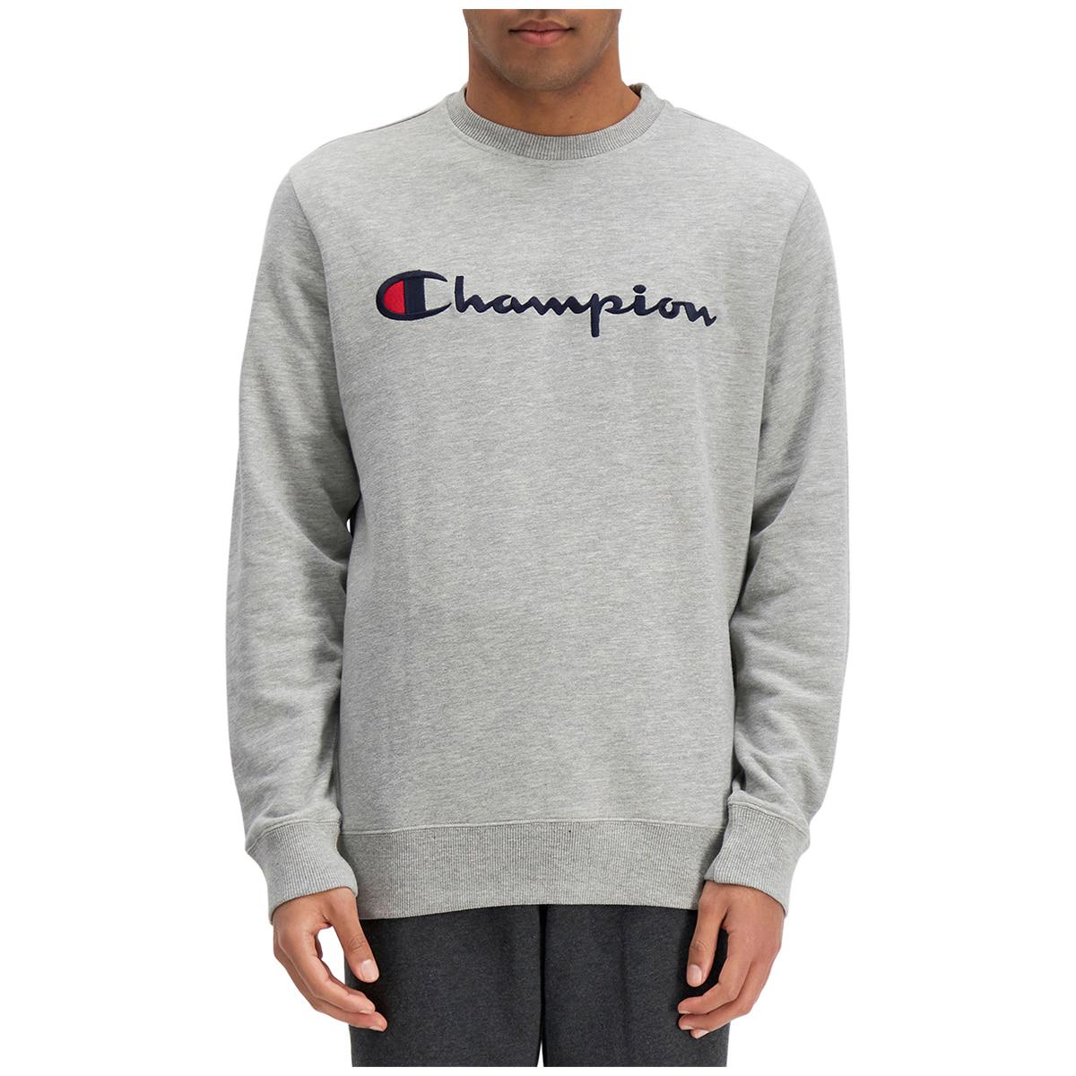 Champion Men's Crew Sweater Navy