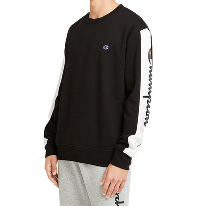 Champion Panel Crew Sweater Black