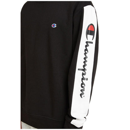 Champion Panel Crew Sweater Black
