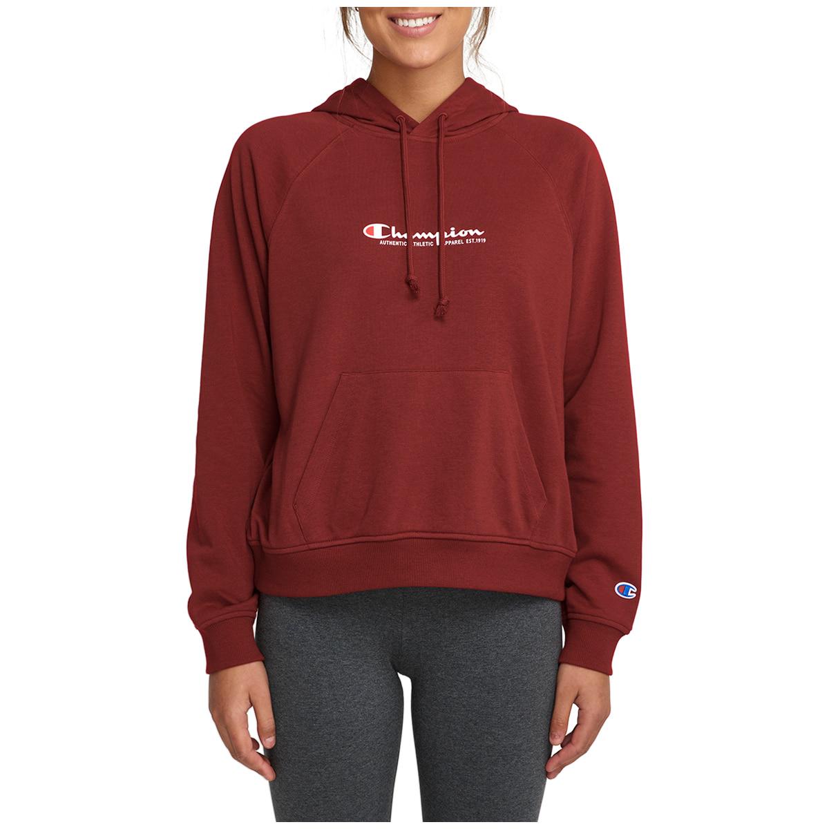 Champion Women's Hoodie - Dusty Clay