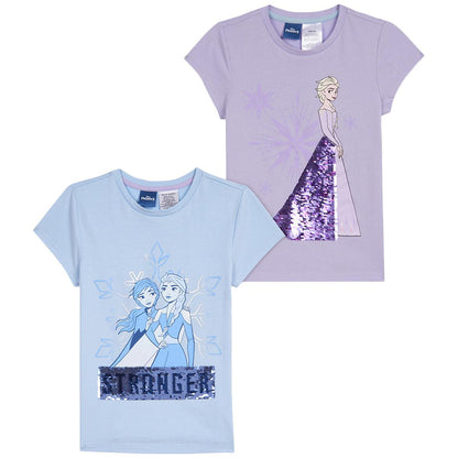 Characters Kids' Sequin Flip Tee 2pk Minnie Mouse