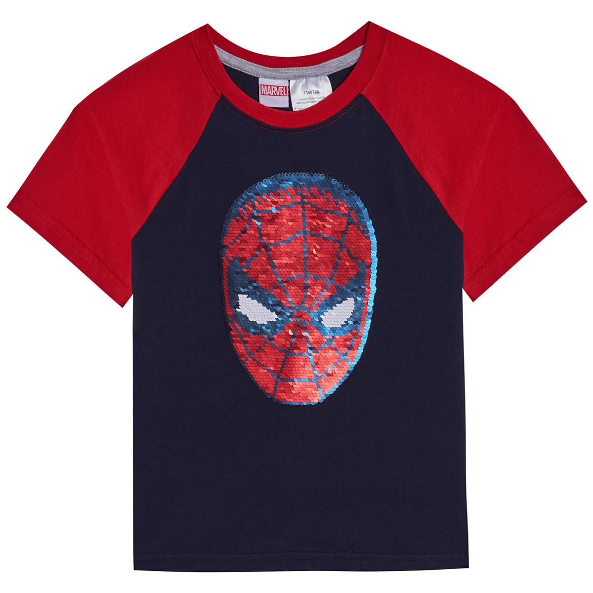 Characters Kids' Sequin Flip Tee 2pk Spiderman