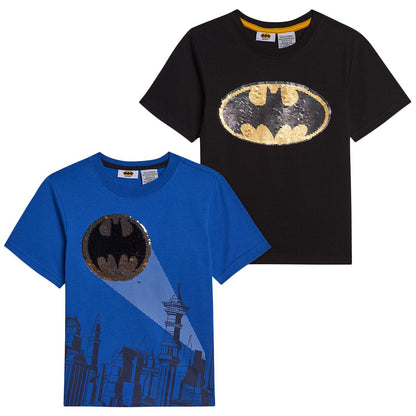 Characters Kids' Sequin Flip Tee 2pk Spiderman