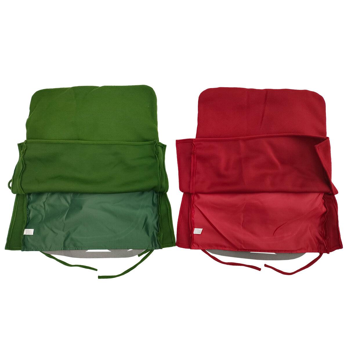 Christmas Chair Covers 2 Pack Santa And Moose