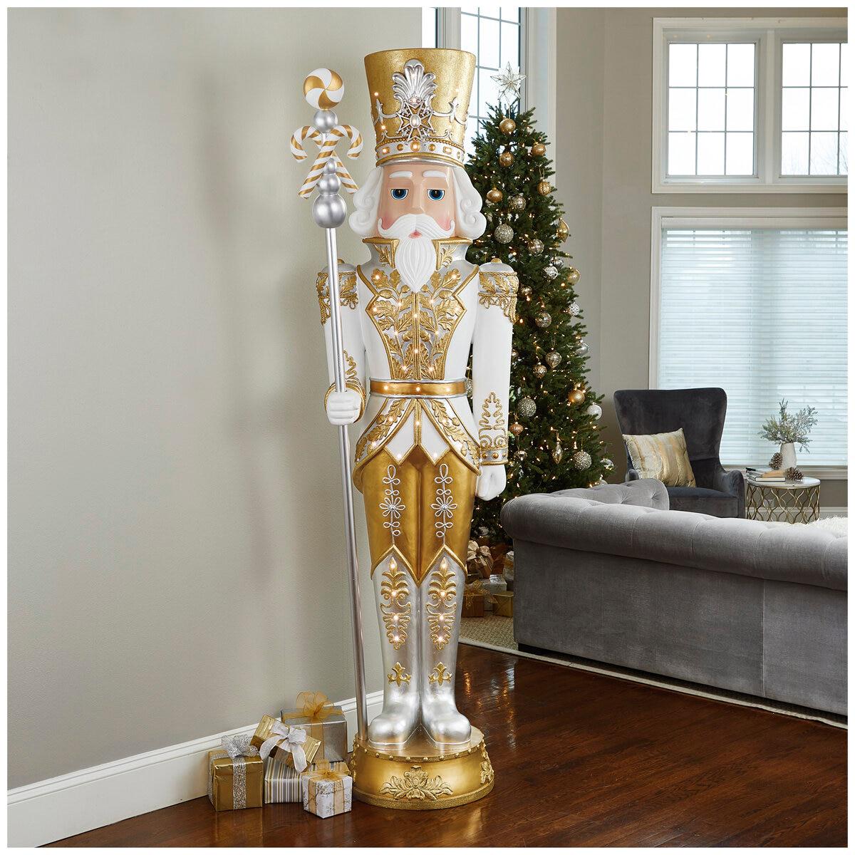 Christmas Grand Nutcracker With LED Lights And Music 2.4M