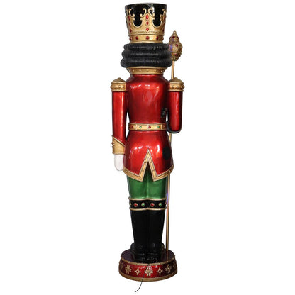 Christmas Nutcracker With LED Lights And Music 1.8M