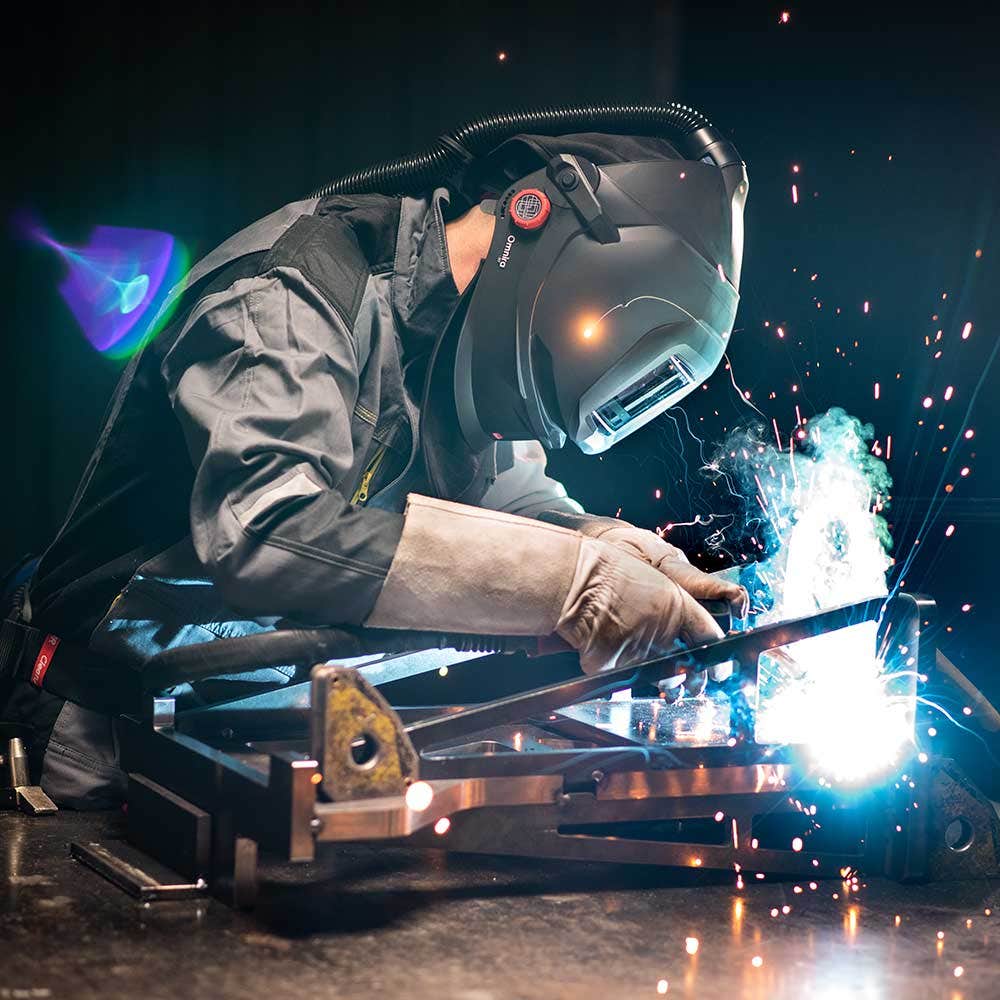CleanAIR Omnira COMBI Welding Helmet and AerGO PAPR Kit R303201
