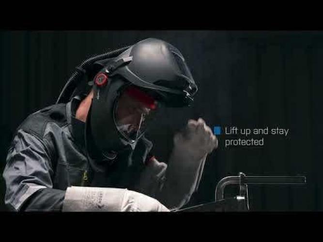 CleanAIR Omnira COMBI Welding Helmet and AerGO PAPR Kit R303201