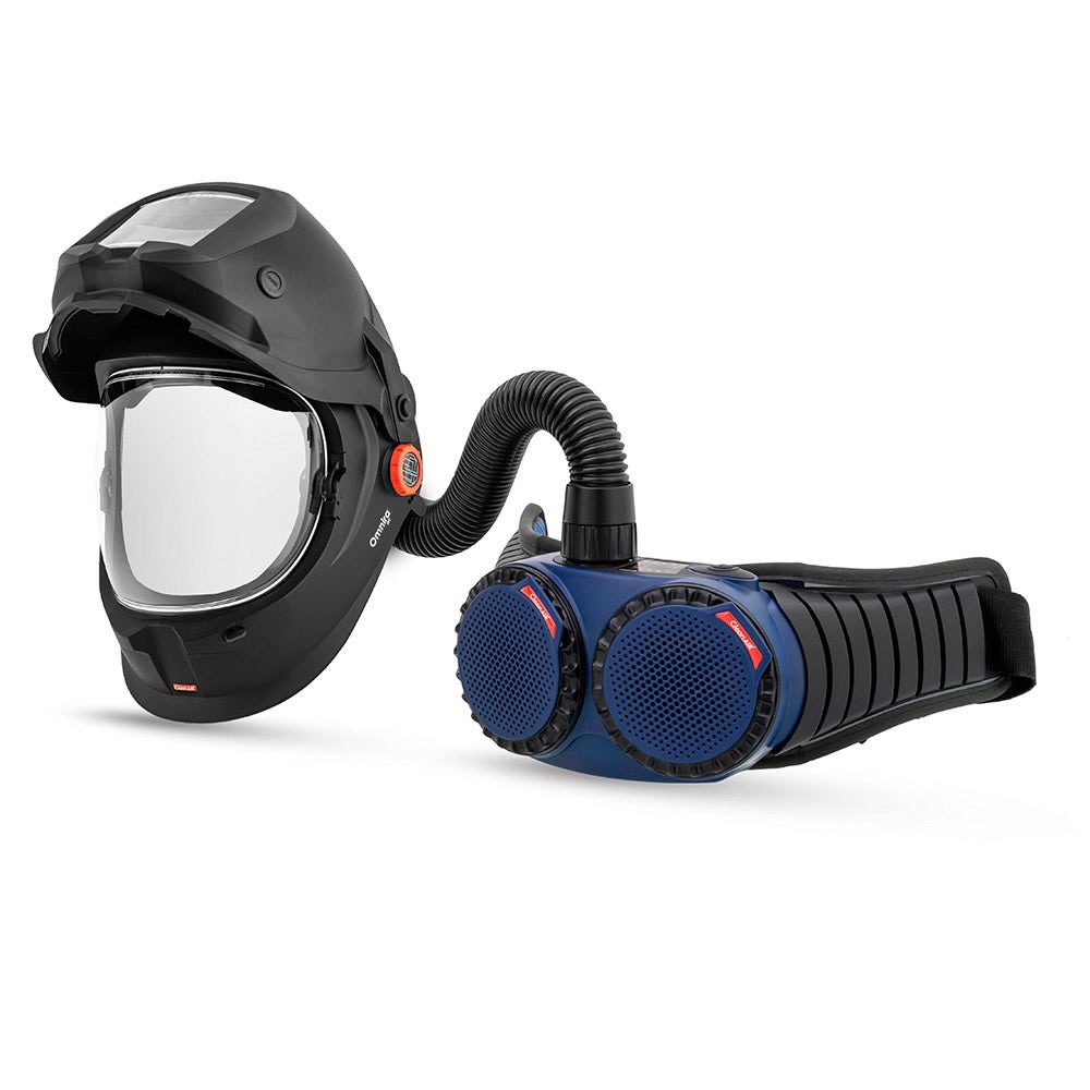 CleanAIR Omnira COMBI Welding Helmet and AerGO PAPR Kit R303201